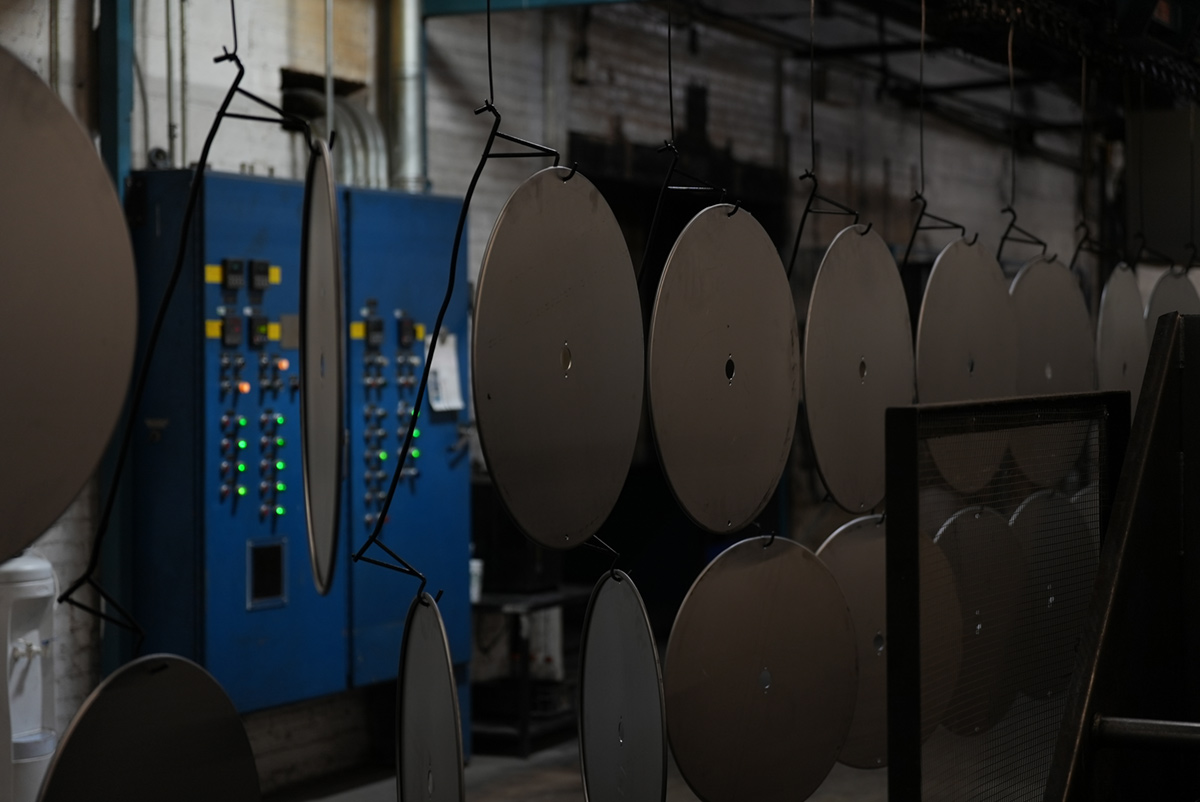 High volume coating line