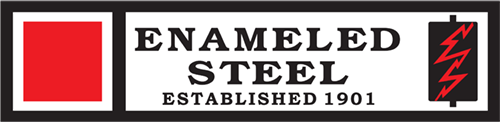 Enameled Steel Est. 1901 logo